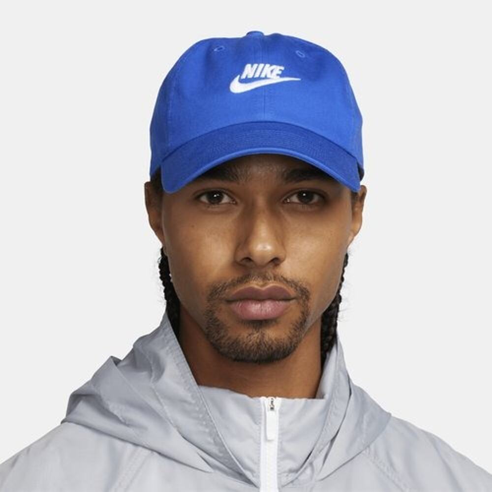 Nike Unisex S/M Blue Club Unstructured Futura Wash Adjustable Sports Hat B25